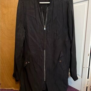 Black Zip-Up Jacket